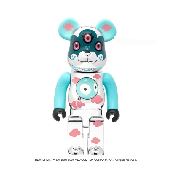 Medicom Tara McPherson 400% Artist Bearbrick DCON ‘24 3D Retro Toy Be@rbrick - Picture 5 of 5